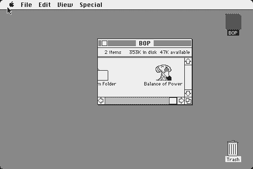 Screenshot for Balance of Power